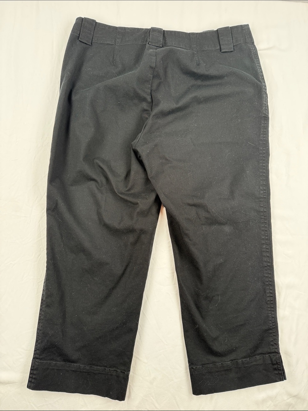 Lauren Ralph Lauren Active Black Cropped Ankle Pants L-RL Green Label - Picture 5 of 6